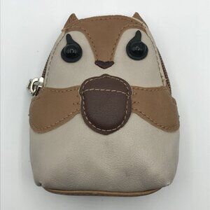 Relic By Fossil Zip Brown Squirrel Coin Purse
